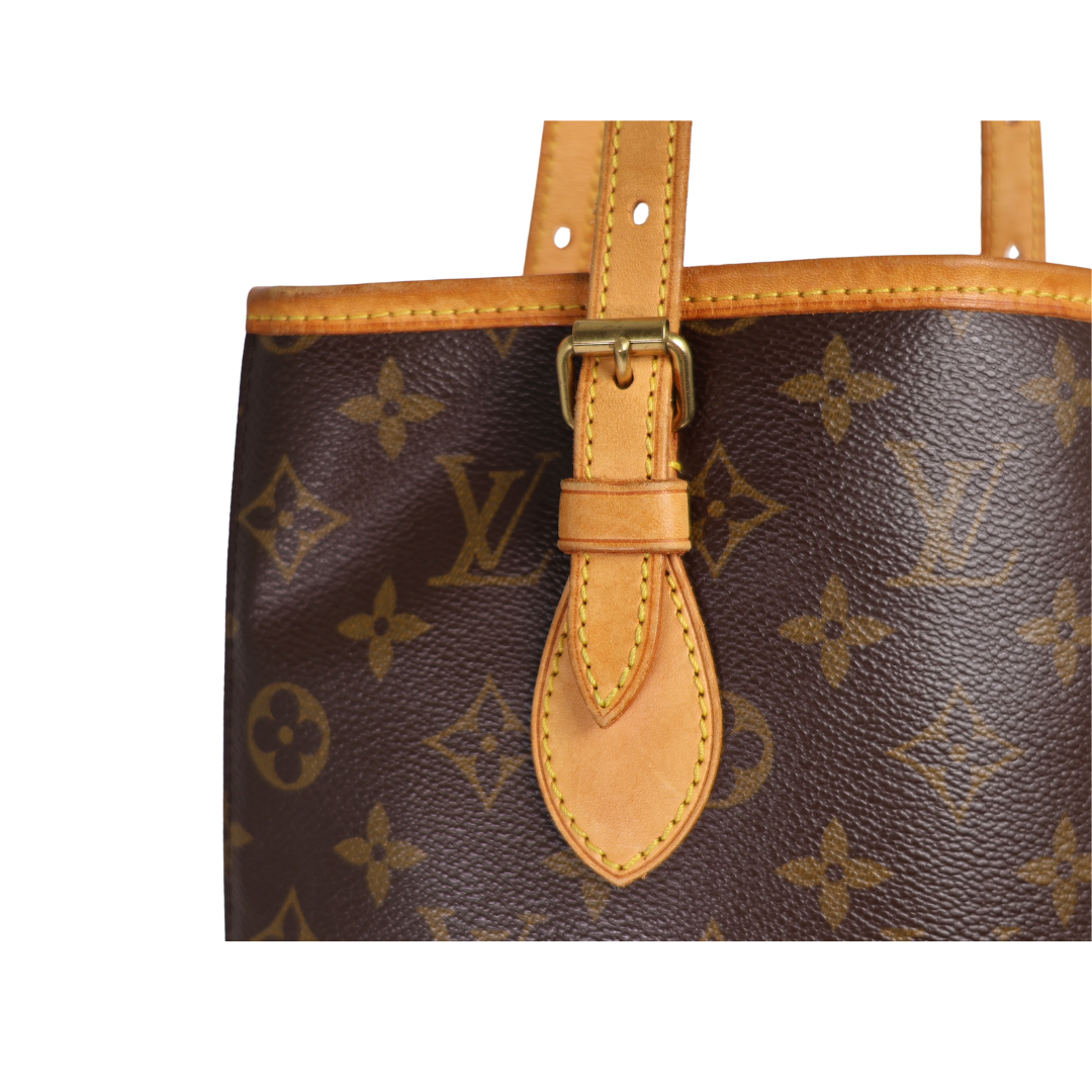 Louis Vuitton LV Monogram Petite Bucket Bag