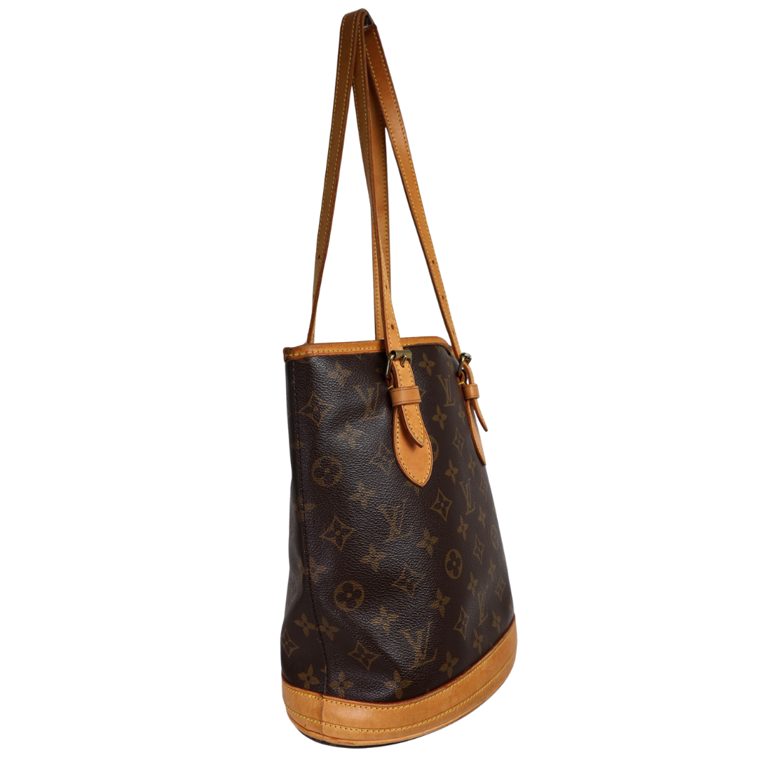 Louis Vuitton LV Monogram Petite Bucket Bag