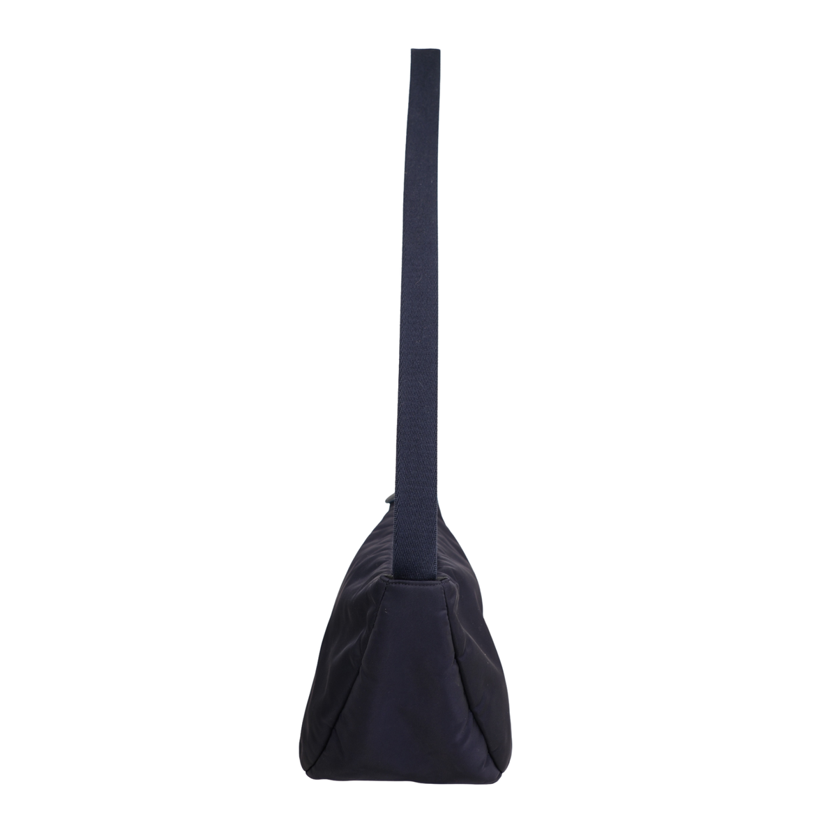 The Row Navy Slouchy Banana Bag