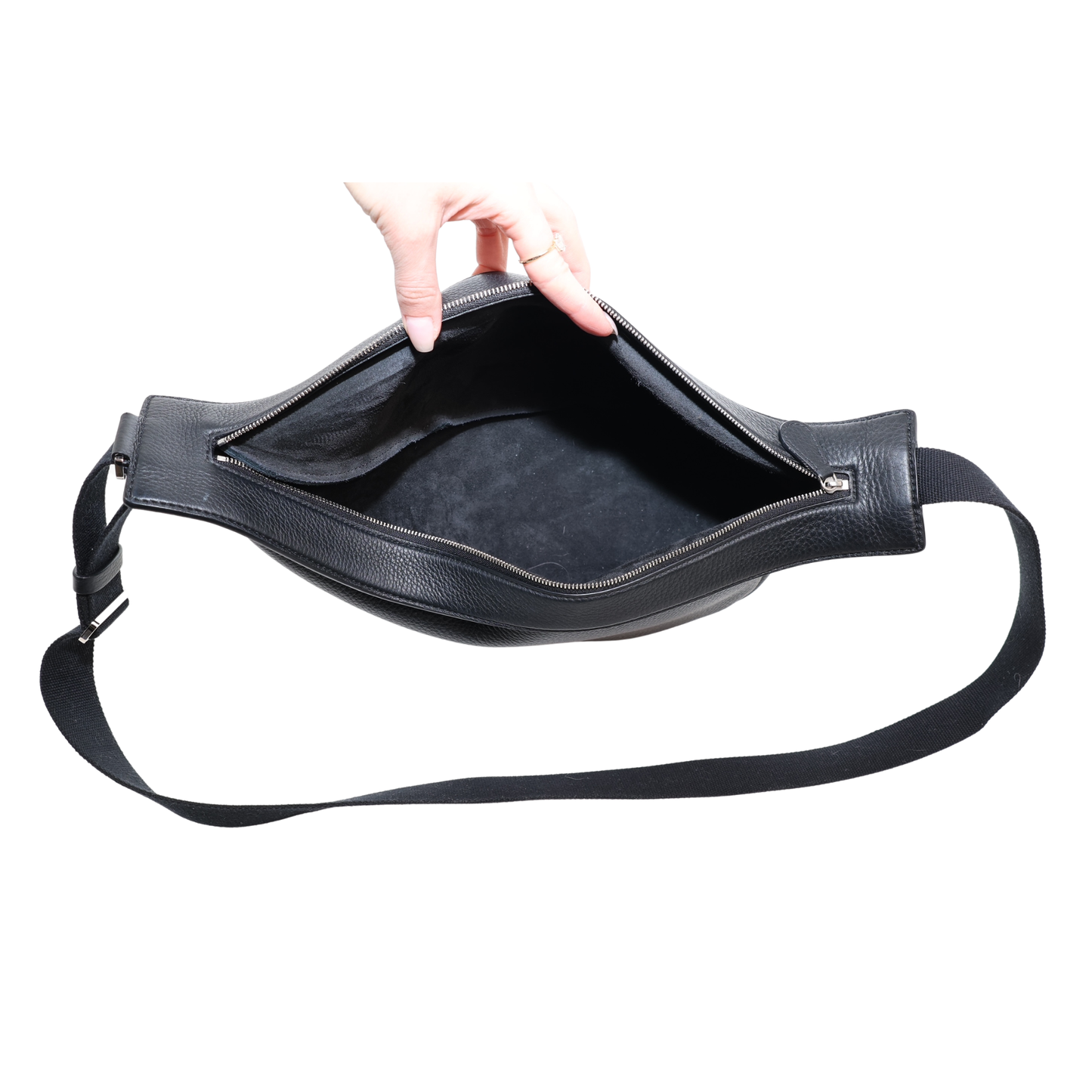 The Row Large Slouchy Banana Leather Bag