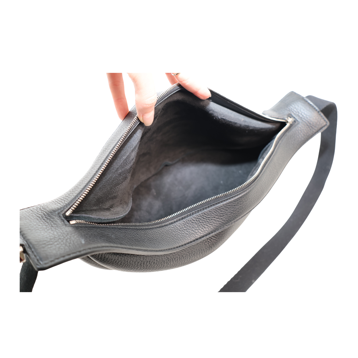 The Row Large Slouchy Banana Leather Bag