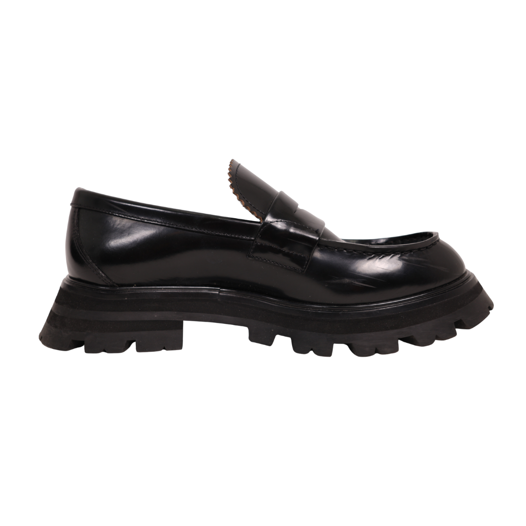 Alexander McQueen Wander Leather Loafers (Size 38.5)