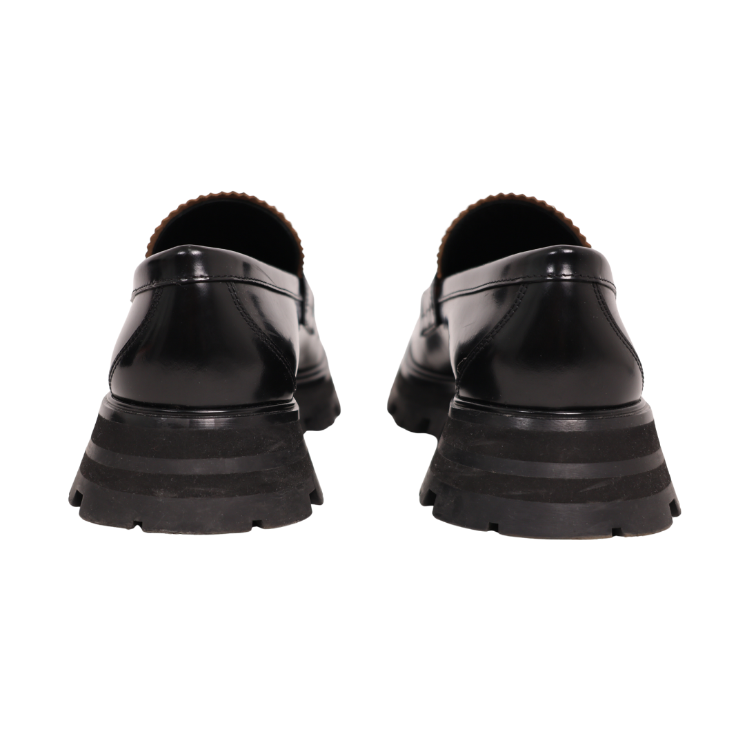Alexander McQueen Wander Leather Loafers (Size 38.5)