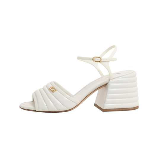 Fendi Vitello Promenade Slingback Sandals (Size 40)