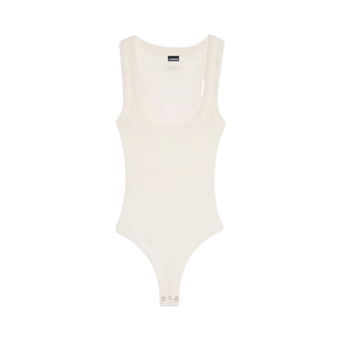 JACQUEMUS  Le body Gros Grain Bodysuit - Size M