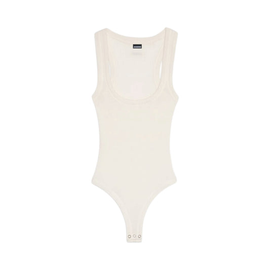 JACQUEMUS  Le body Gros Grain Bodysuit - Size M