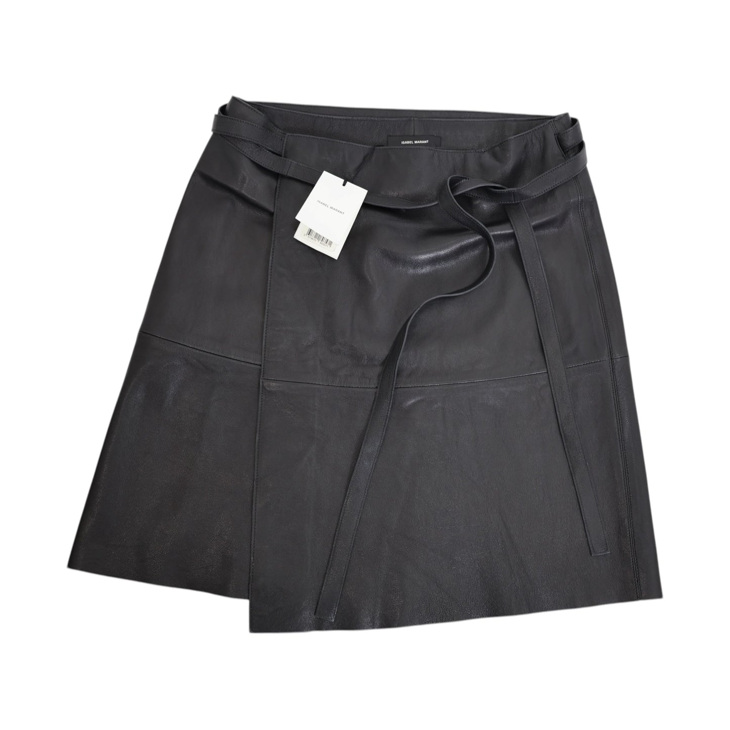 Isabel Marant Leather Coy Skirt