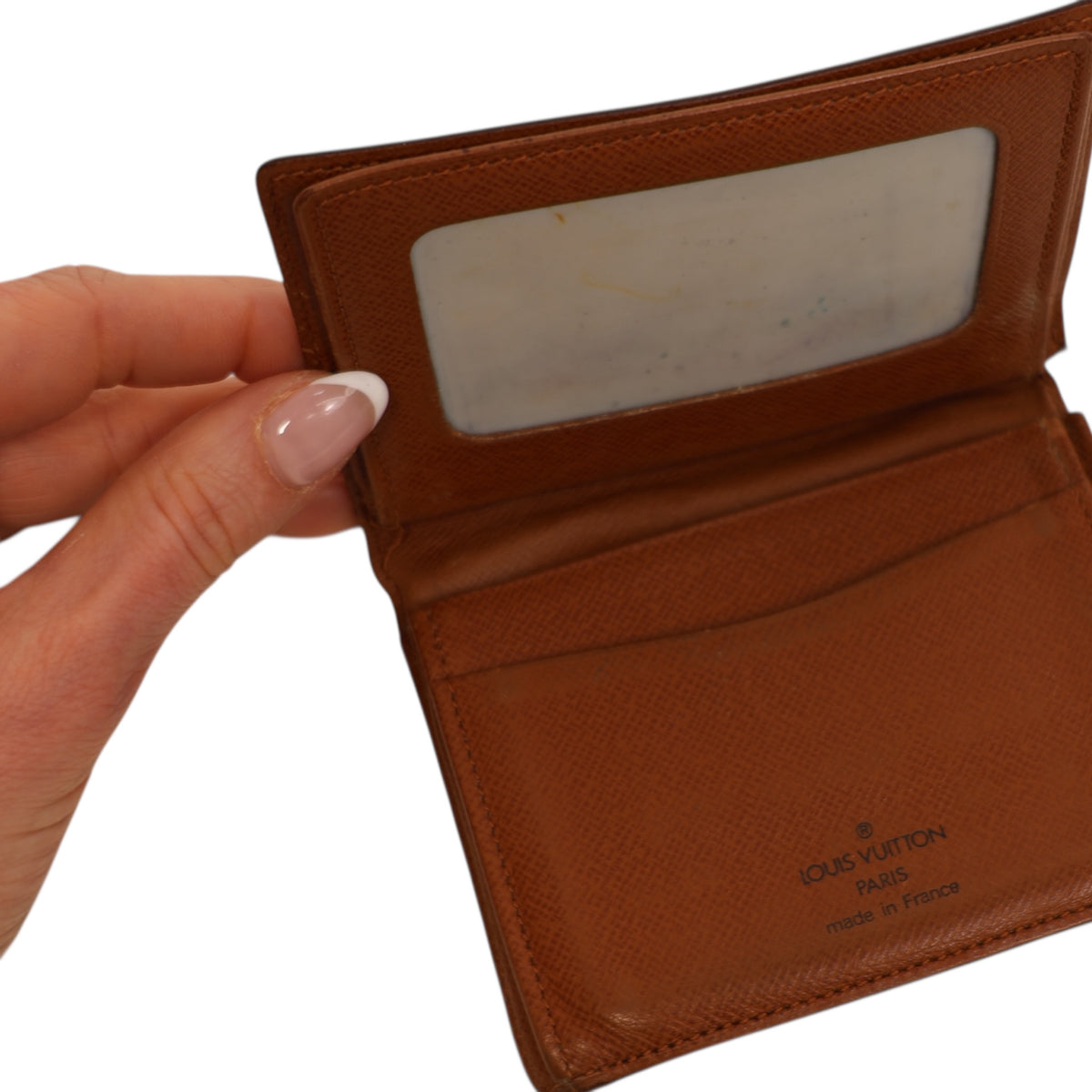 Louis Vuitton 1990 LV Monogram Compact Wallet