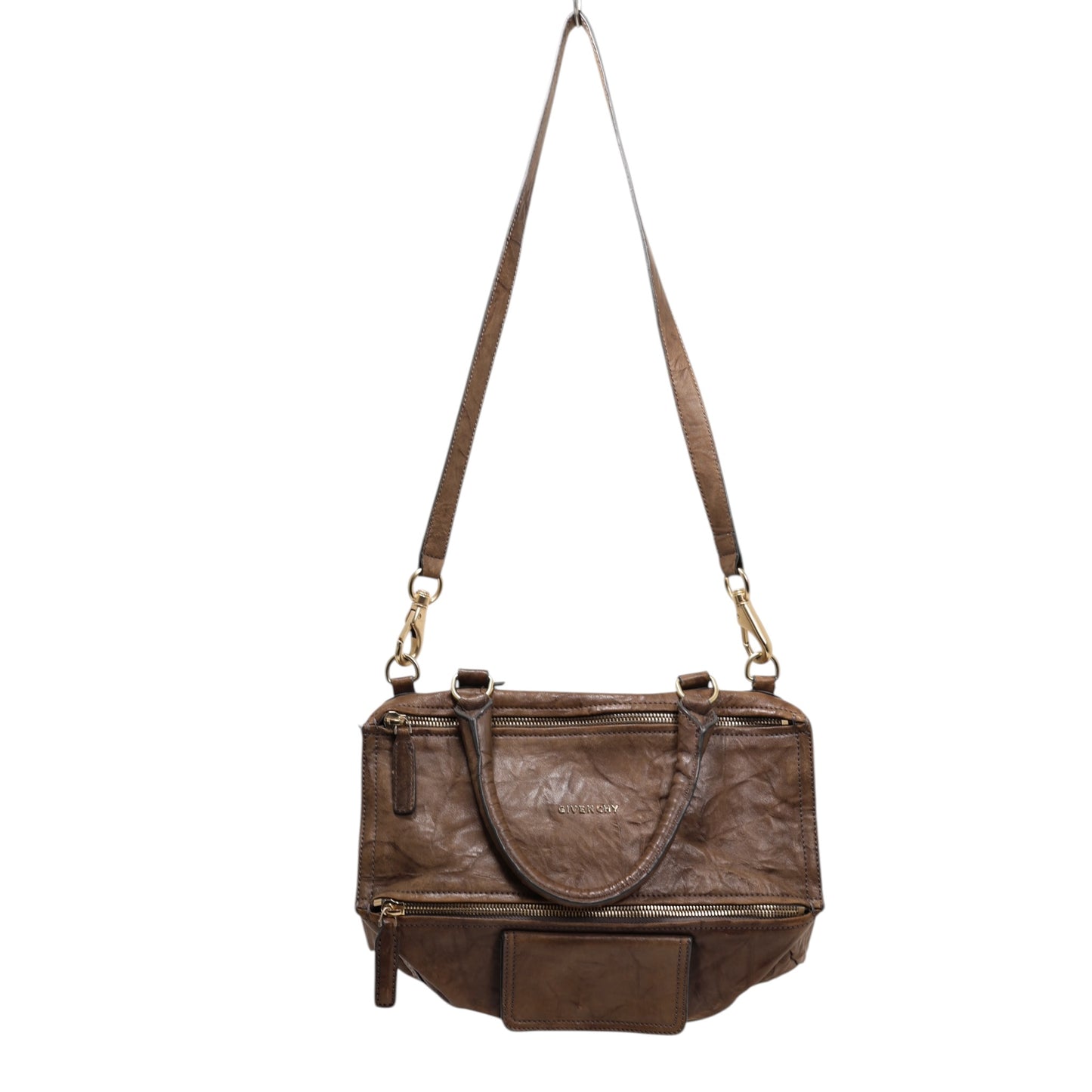 Givenchy Pandora Leather Medium Bag with Pocket