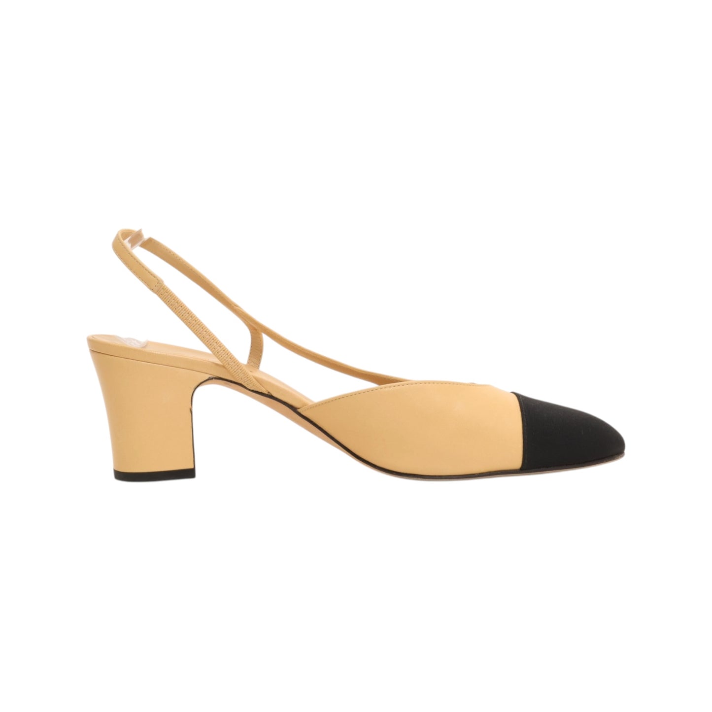 Chanel Interlocking CC Slingback Pumps (Size 42)