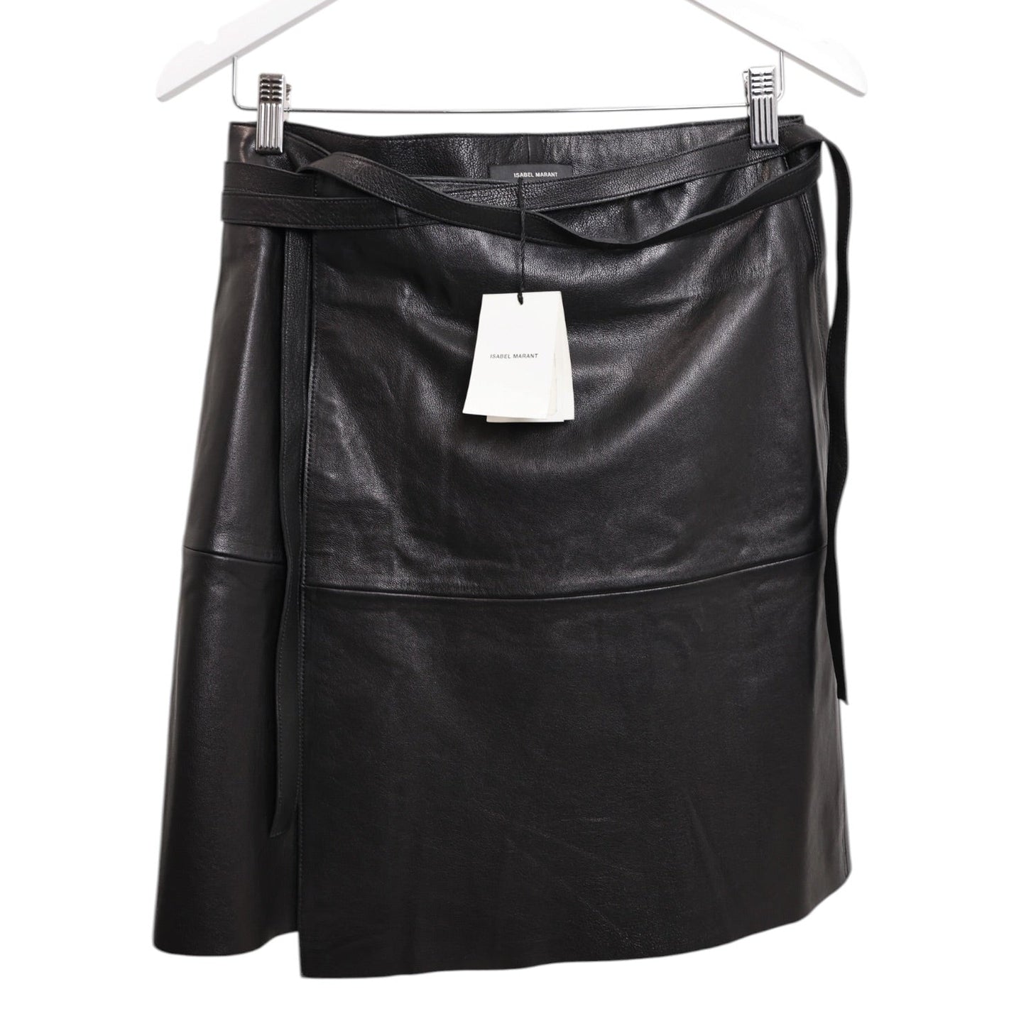 Isabel Marant Leather Coy Skirt