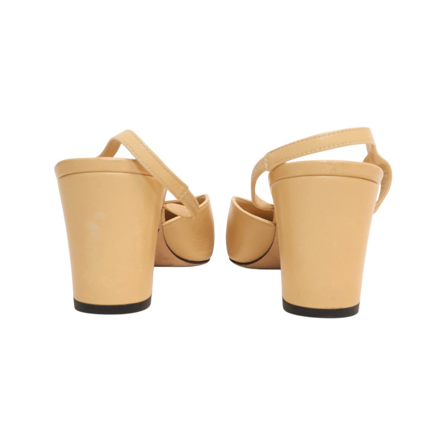 Chanel Interlocking CC Slingback Pumps (Size 42)