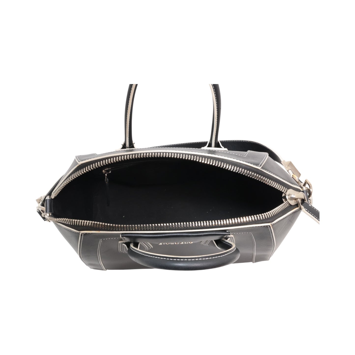 Givenchy Leather Contrast Stitched Medium Antigona Bag