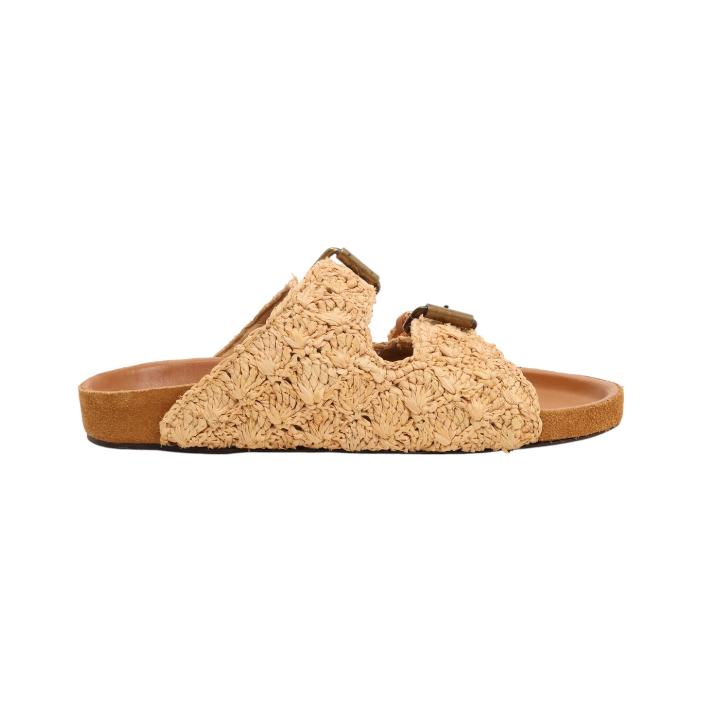Isabel Marant Lennyo Raffia Sandals (Size 37)