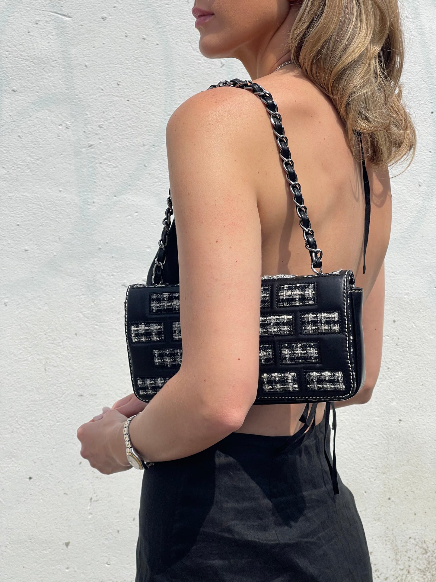 Chanel Brick Reissue 2.55 Tweed Flap Bag