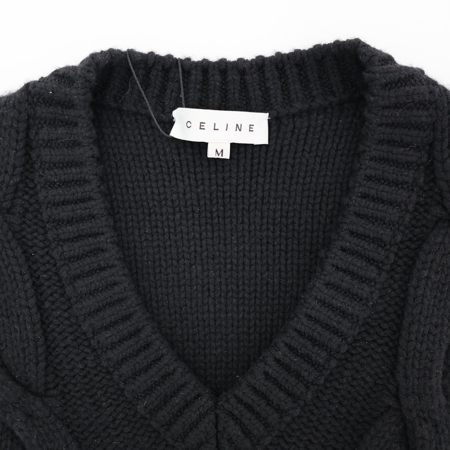 Celine Cable Knit Tunic Vest