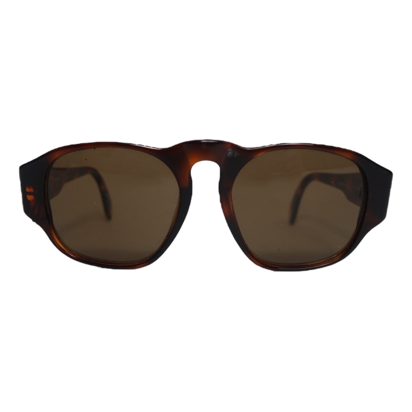 Chanel Vintage Tortoise Gold CC Sunglasses