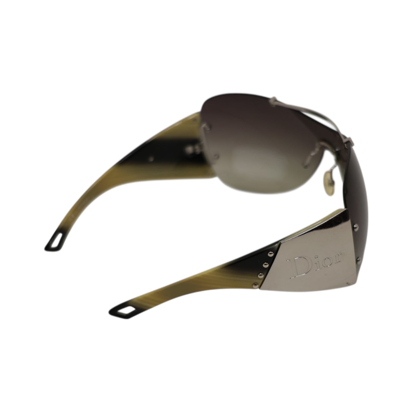 Dior Vintage 'Diorito' Oversized Shield Sunglasses