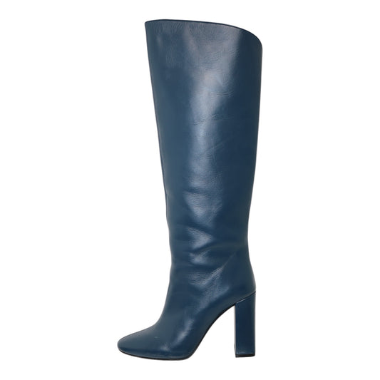 Sezane Editions Theodora Knee High Leather Boots (Size 40)