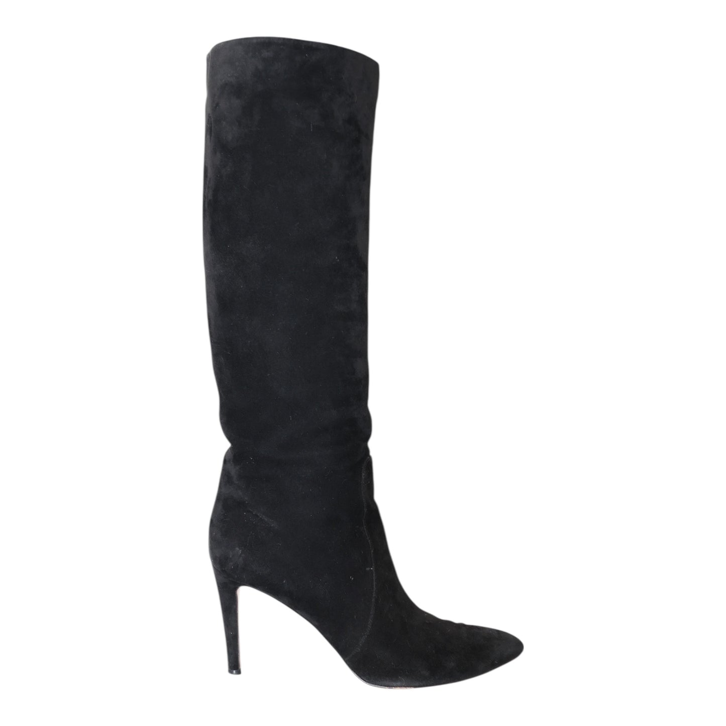 Gianvito Rossi Jules Suede Knee High Heeled Boots (Size 42)