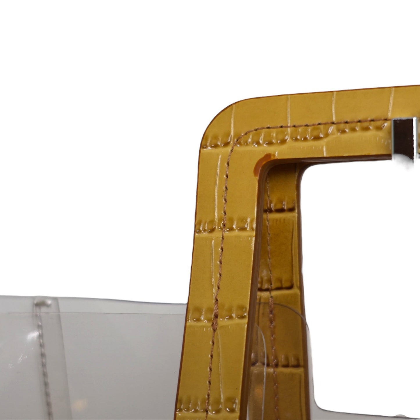 Staud PVC & Embossed Leather Shirley Bag