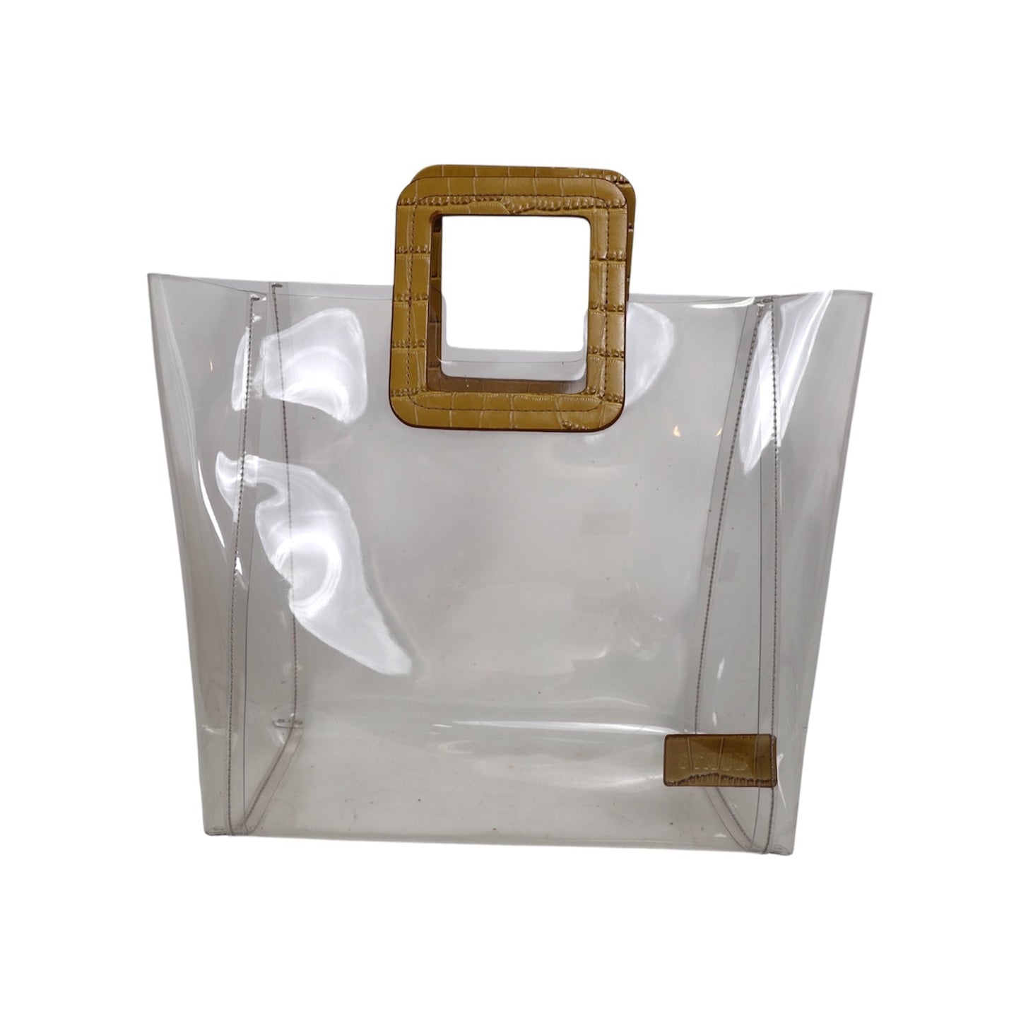 Staud PVC & Embossed Leather Shirley Bag