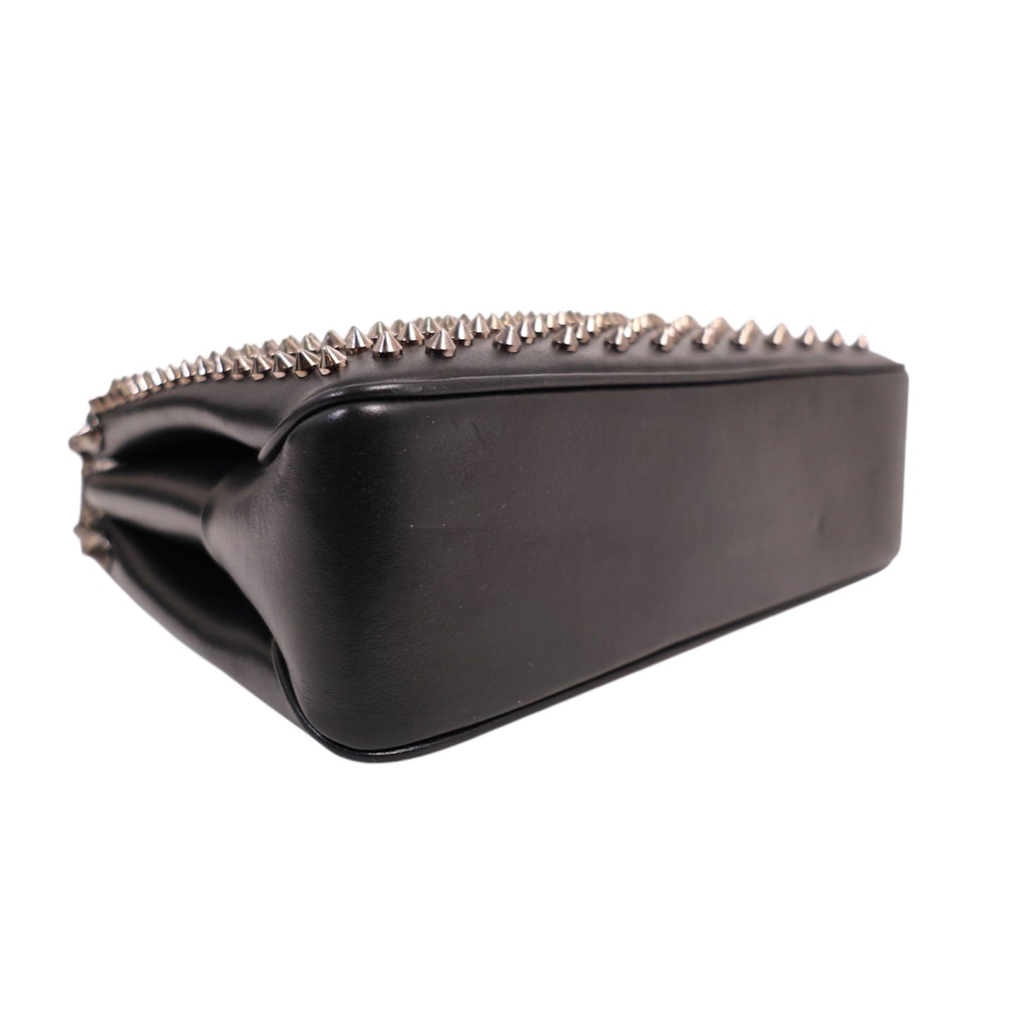 Christian Louboutin Triloubi Studded Leather Shoulder Bag