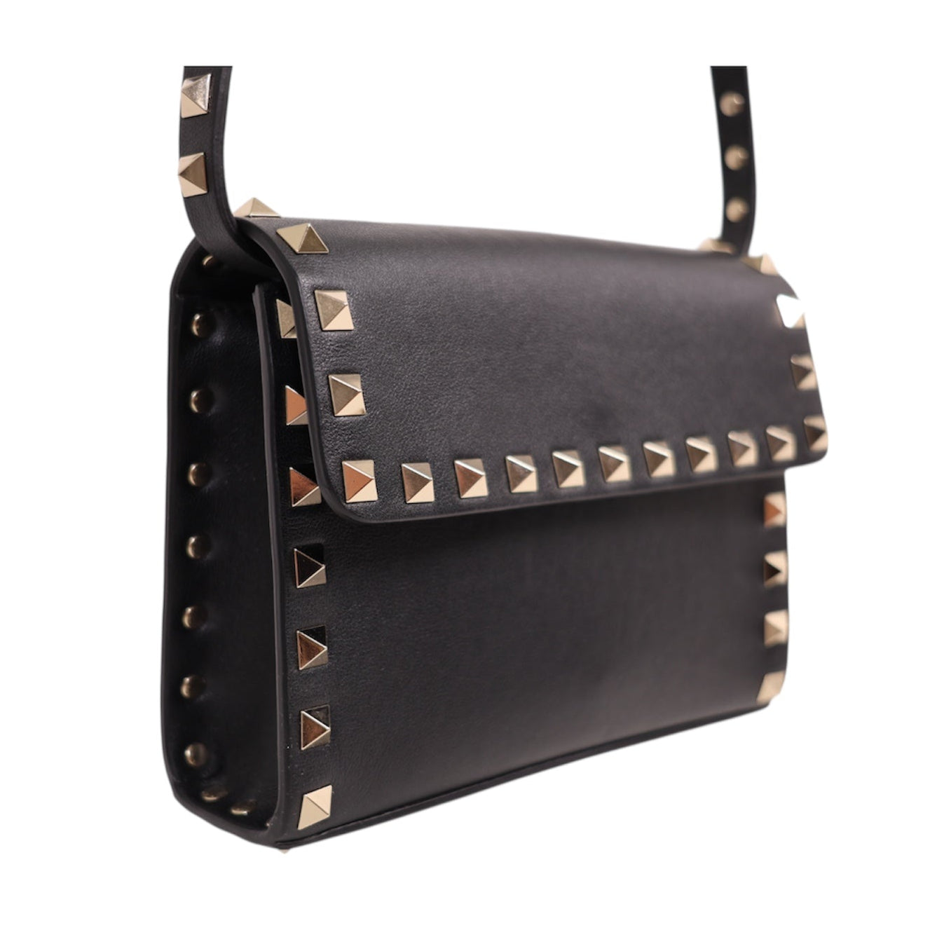 Valentino Rockstud Mini Leather Crossbody Bag