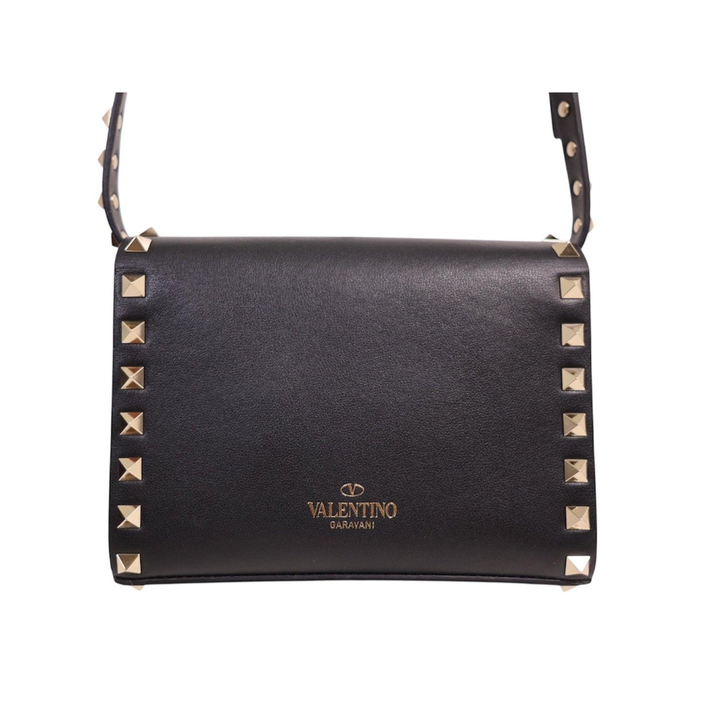 Valentino Rockstud Mini Leather Crossbody Bag