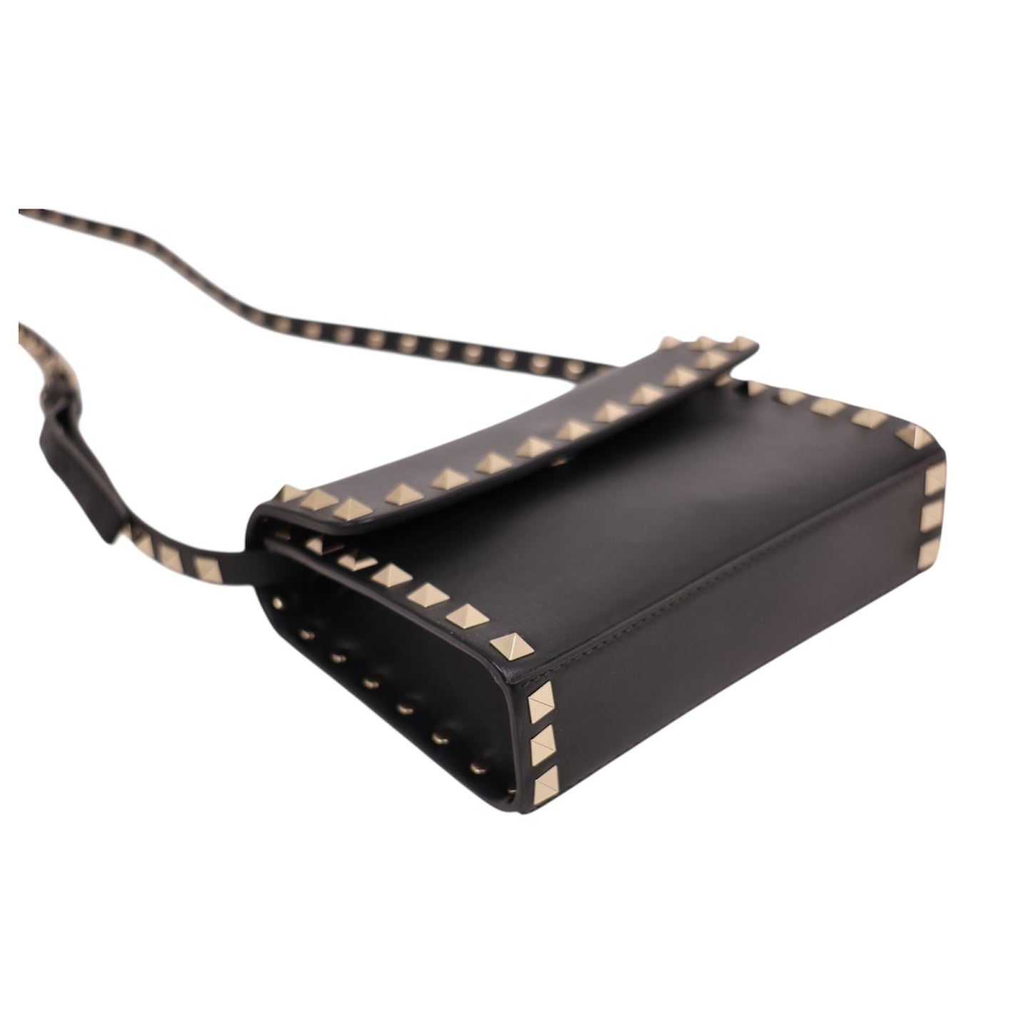Valentino Rockstud Mini Leather Crossbody Bag