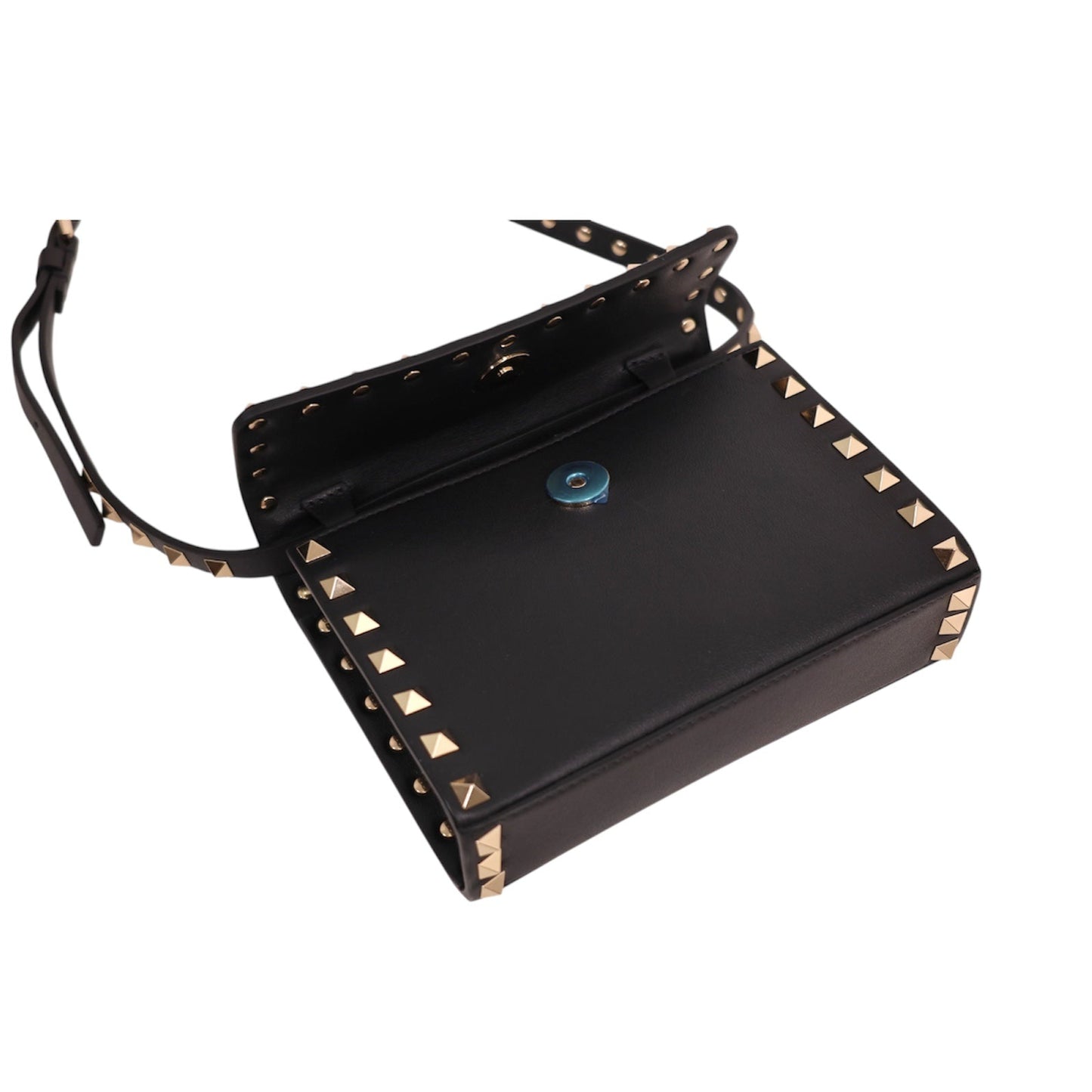 Valentino Rockstud Mini Leather Crossbody Bag