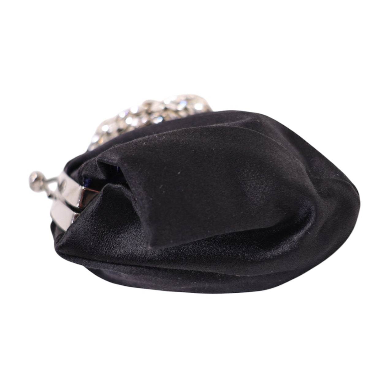 Balenciaga Jewel embellished Silk Satin Clutch