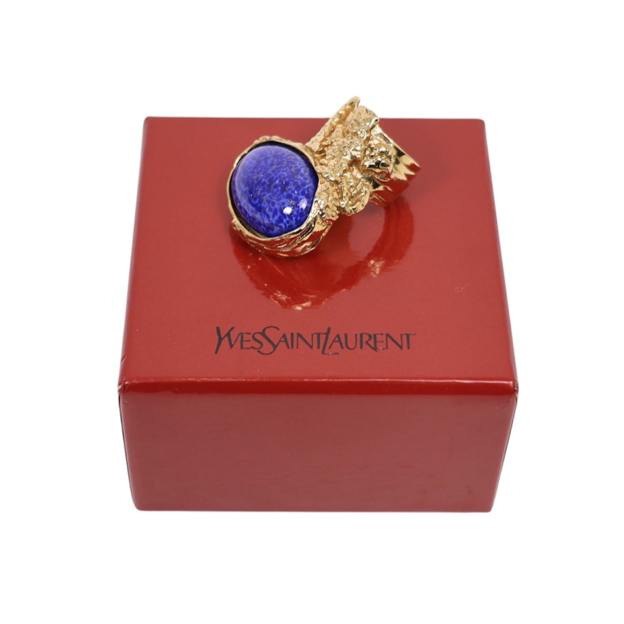 Yves Saint Laurent Arty Glass Cocktail Ring