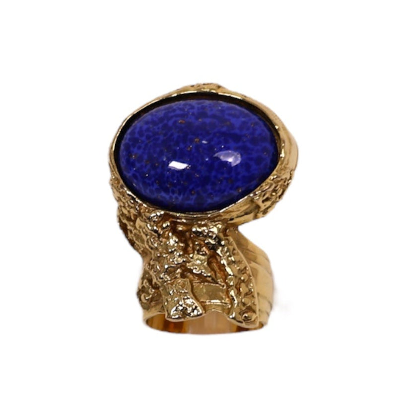 Yves Saint Laurent Arty Glass Cocktail Ring