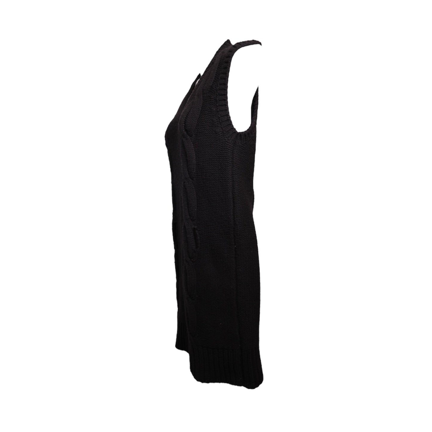 Celine Cable Knit Tunic Vest