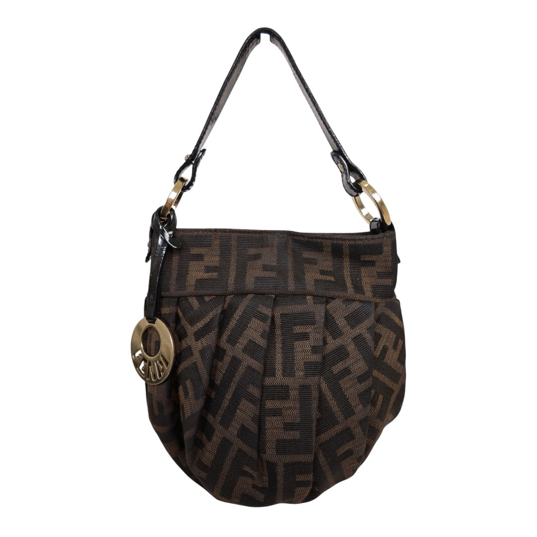 Fendi Zucca FF Chef Mini Vintage Shoulder Bag