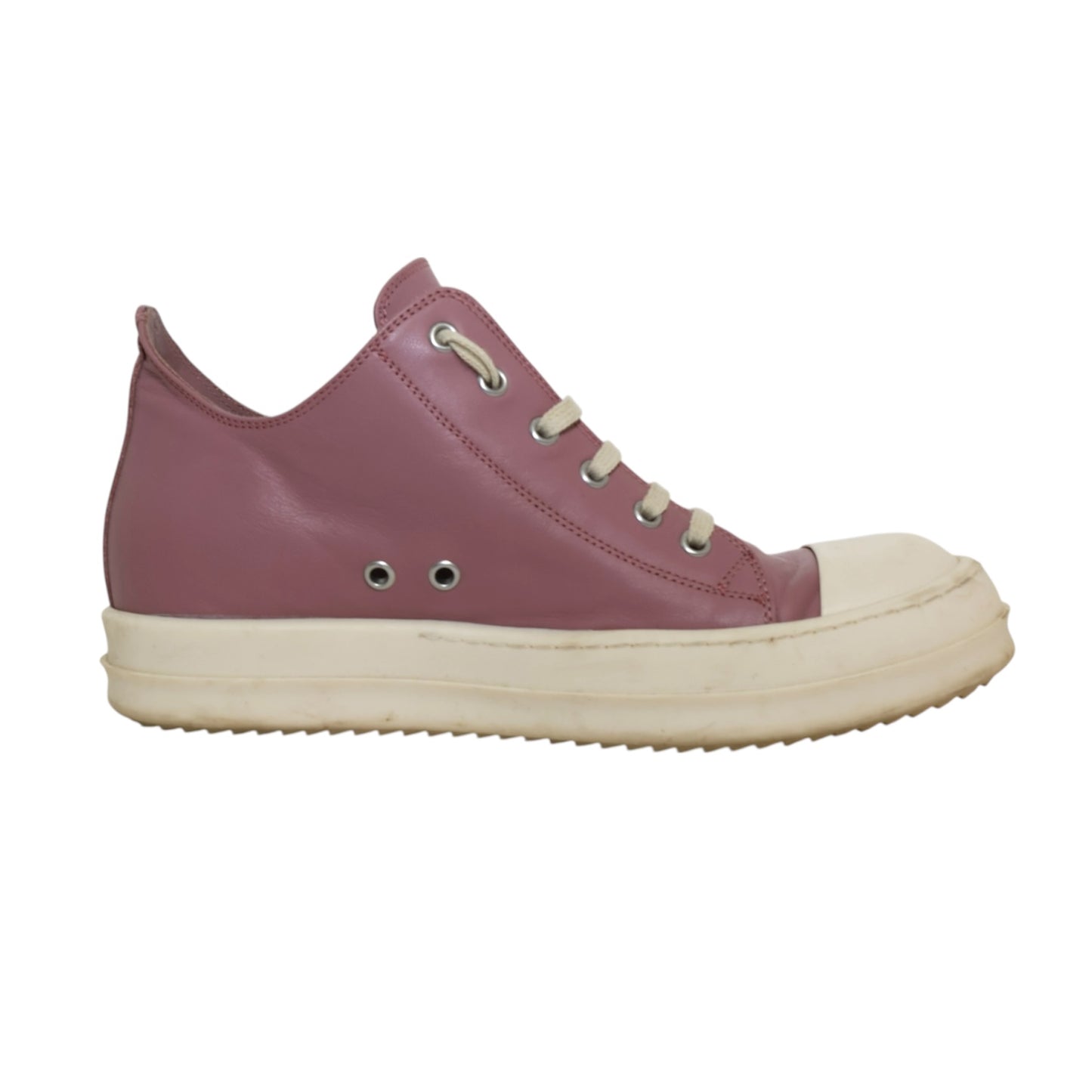 Rick Owens Lido Low Leather Sneakers (Size 40)