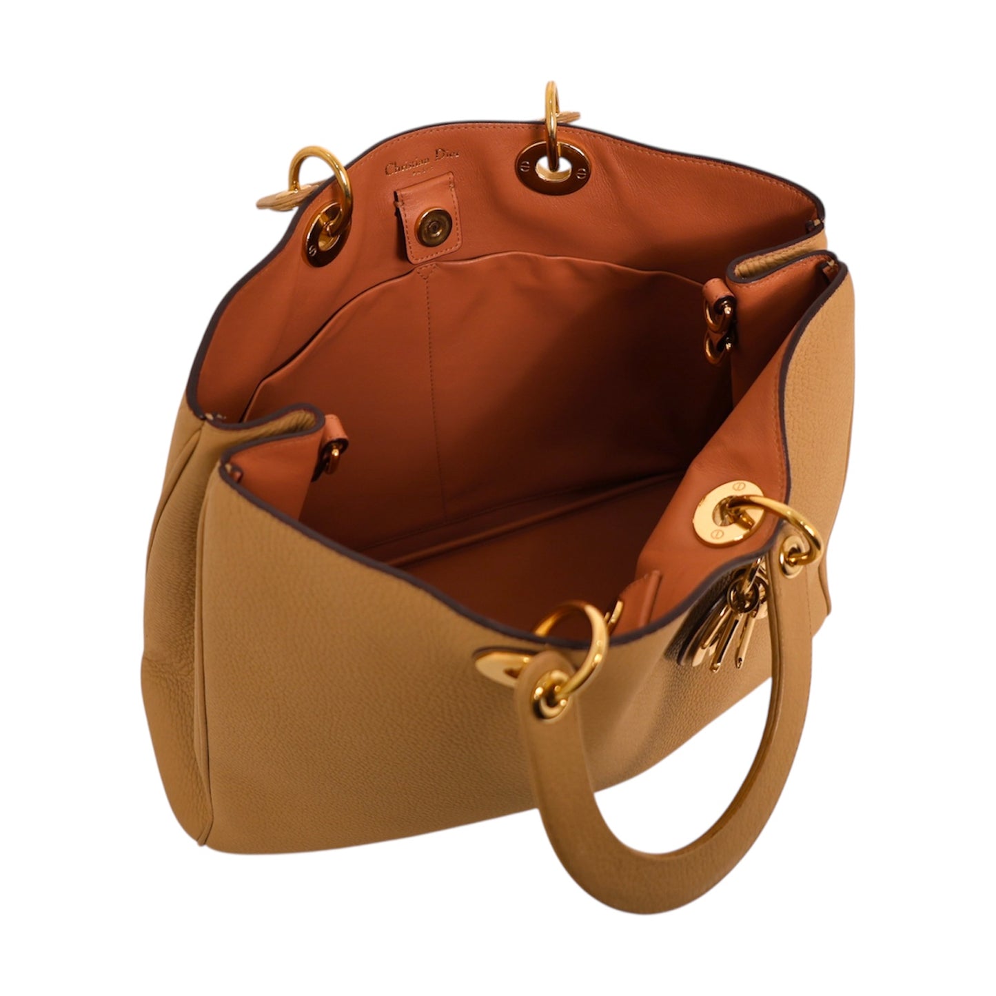 Christian Dior Diorissimo Calfskin Leather Tote