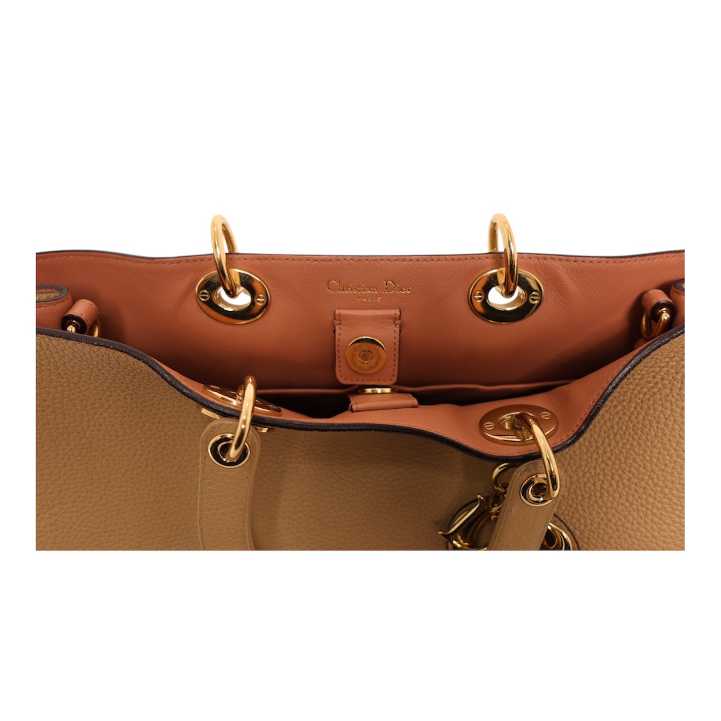 Christian Dior Diorissimo Calfskin Leather Tote