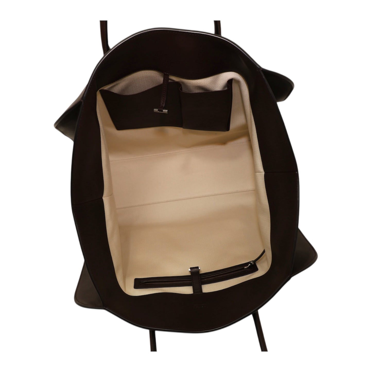 The Row Marlo 17 Leather Tote Bag