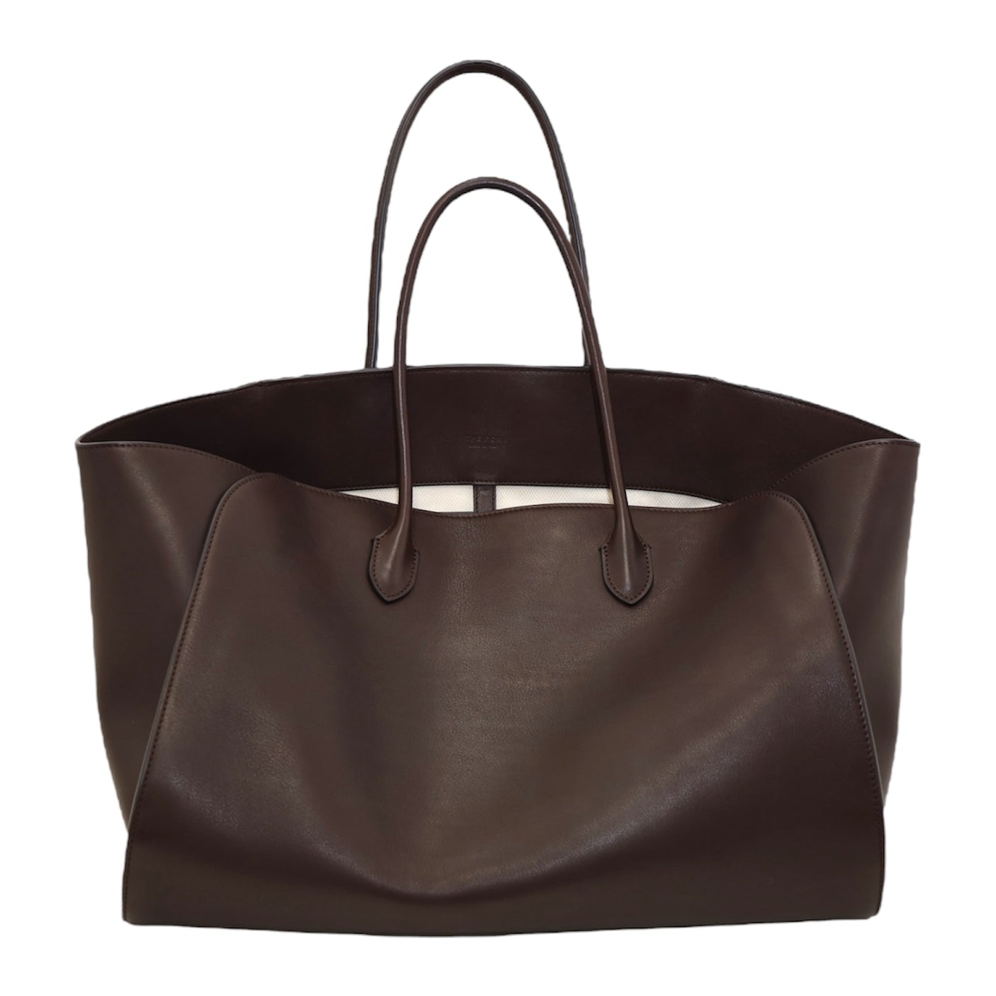 The Row Marlo 17 Leather Tote Bag