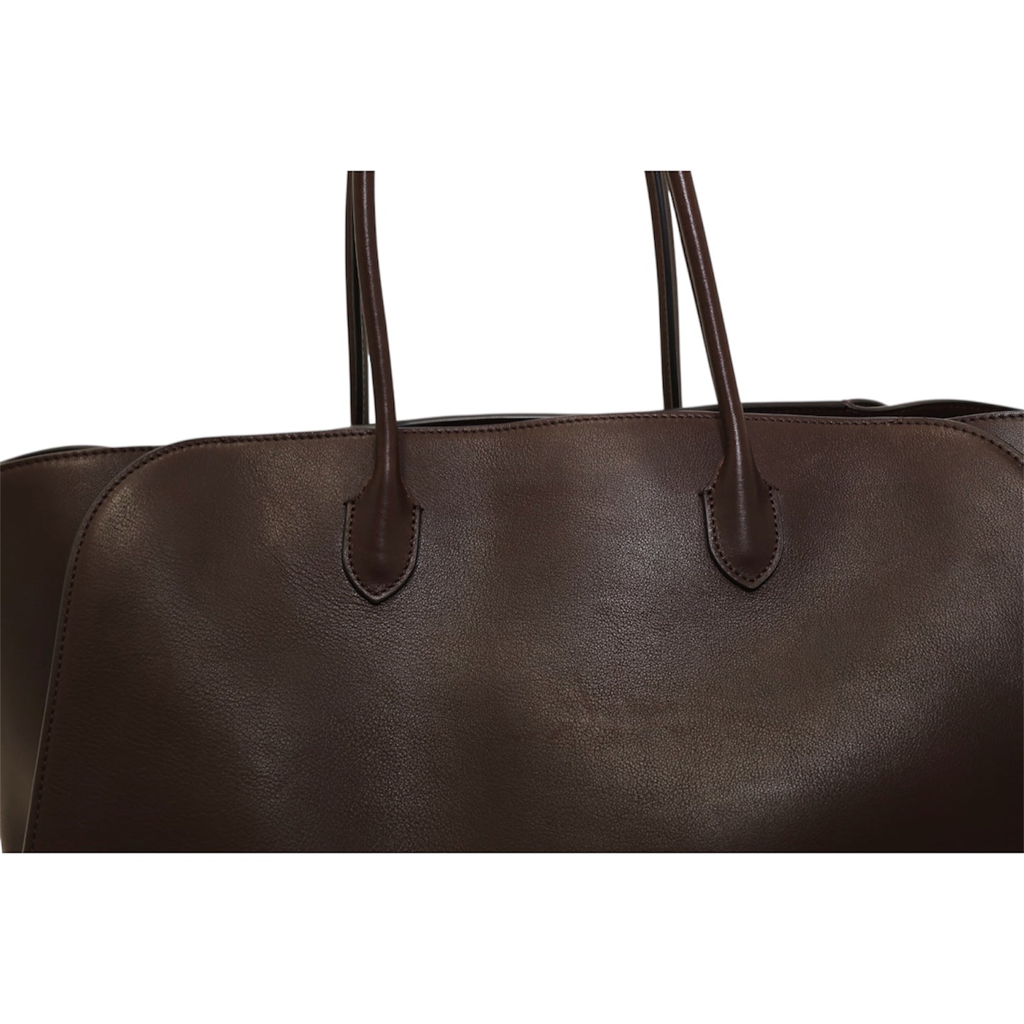 The Row Marlo 17 Leather Tote Bag
