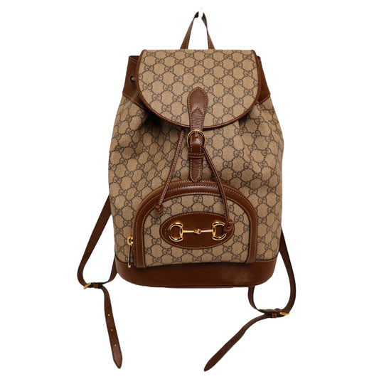 Gucci 1955 Horsebit GG Supreme Canvas Backpack