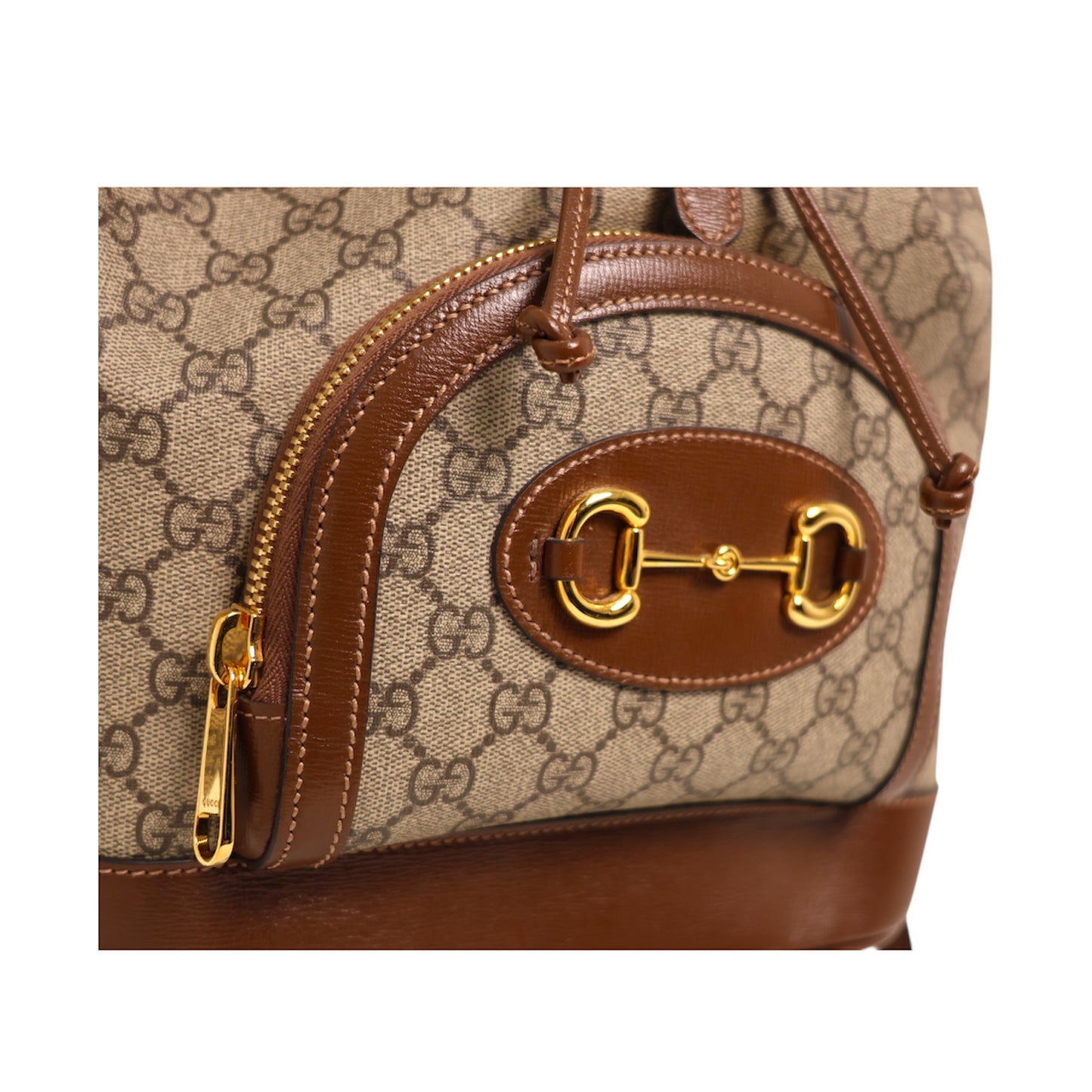 Gucci 1955 Horsebit GG Supreme Canvas Backpack