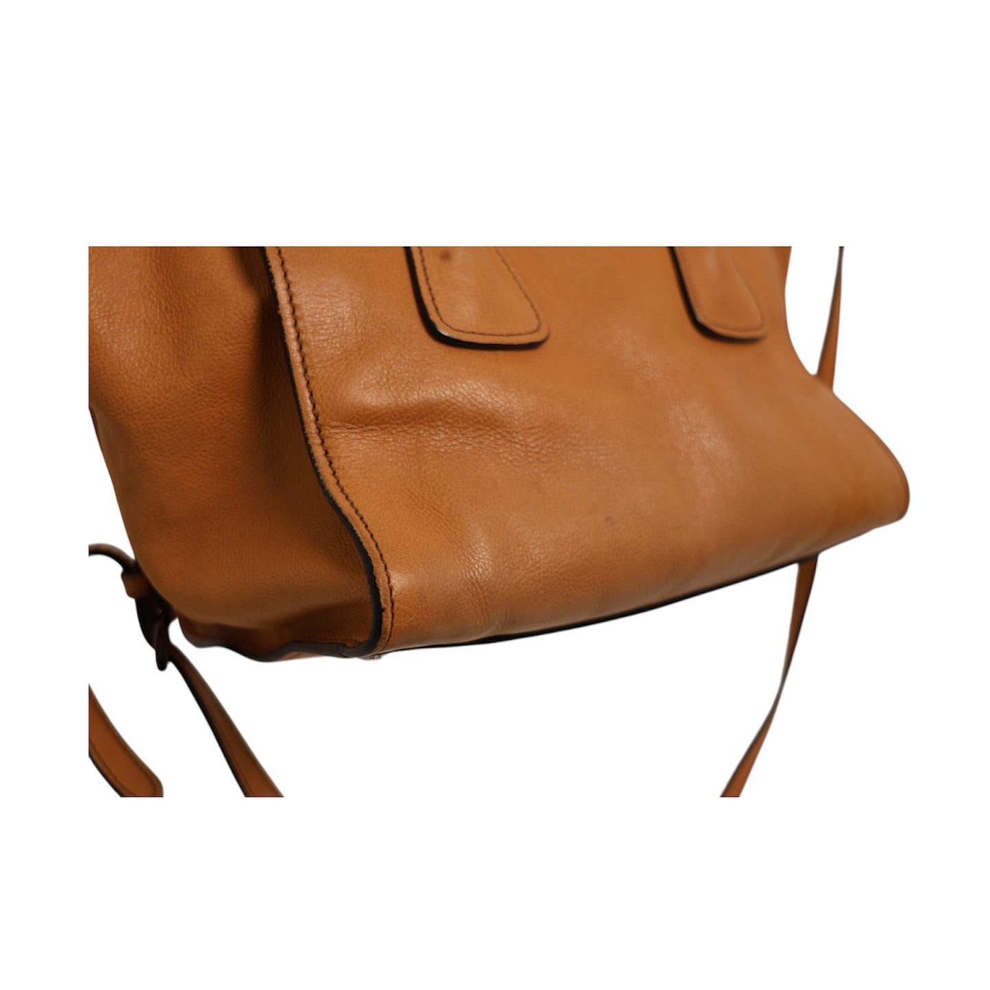 Prada Glace Calf Twin Pocket Tote