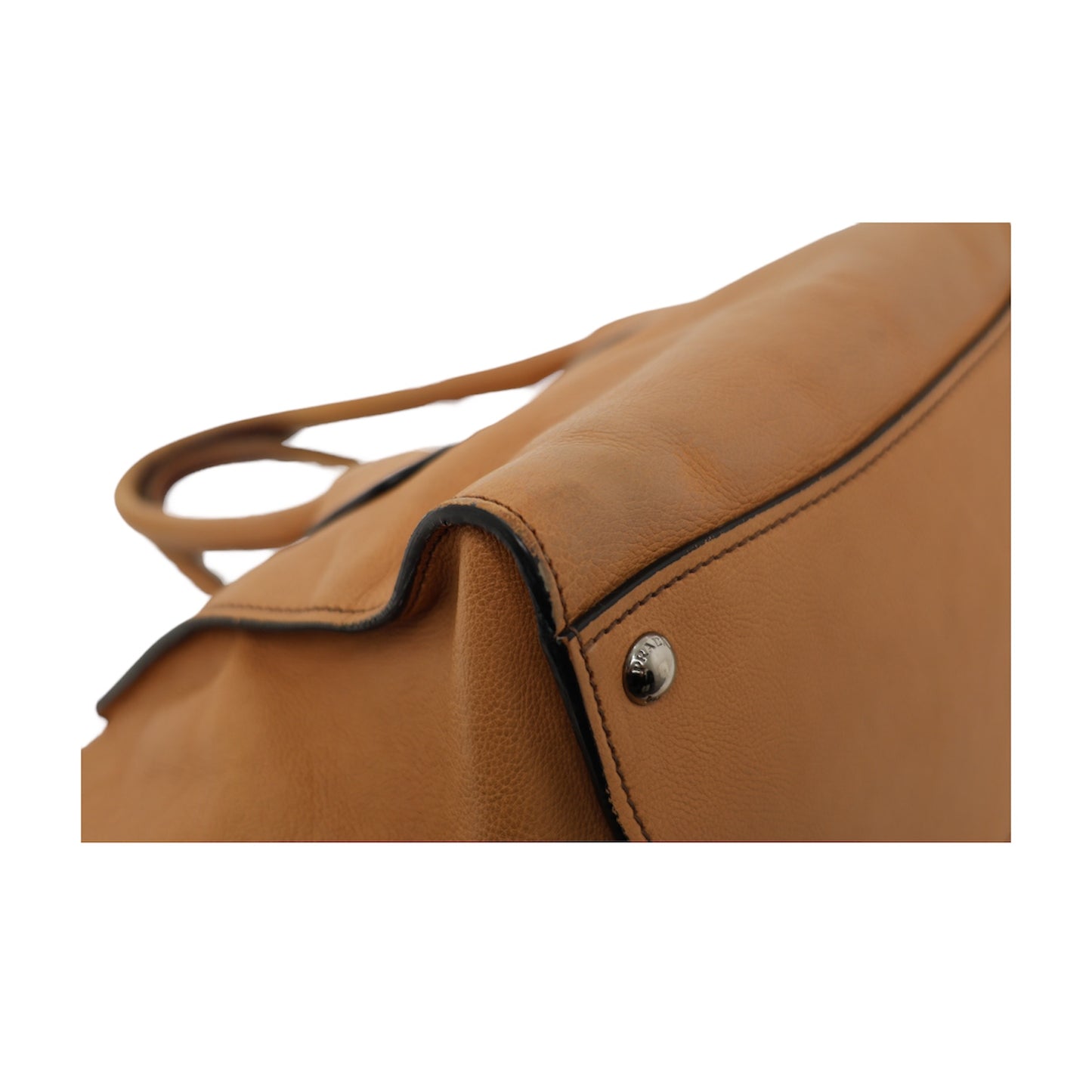 Prada Glace Calf Twin Pocket Tote