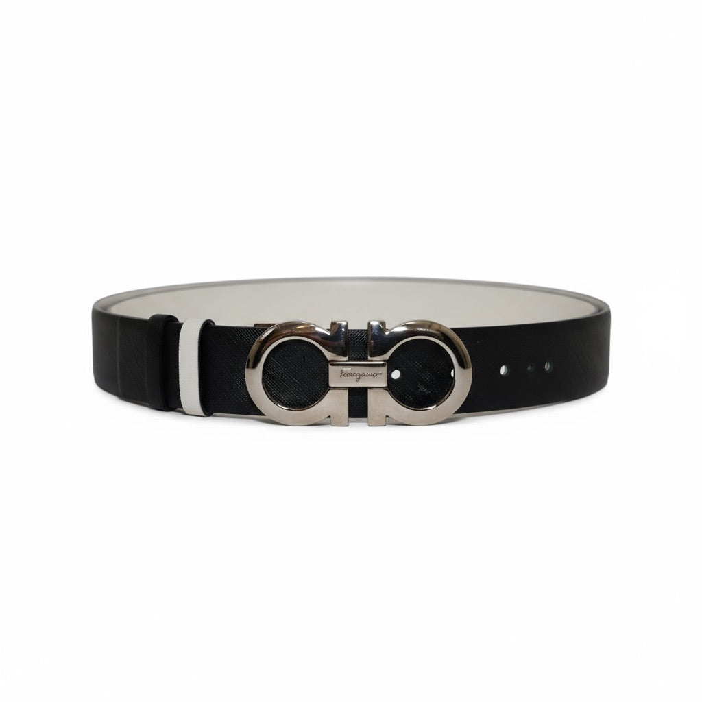 Salvatore Ferraggamo Reversible Gancini Buckle Belt