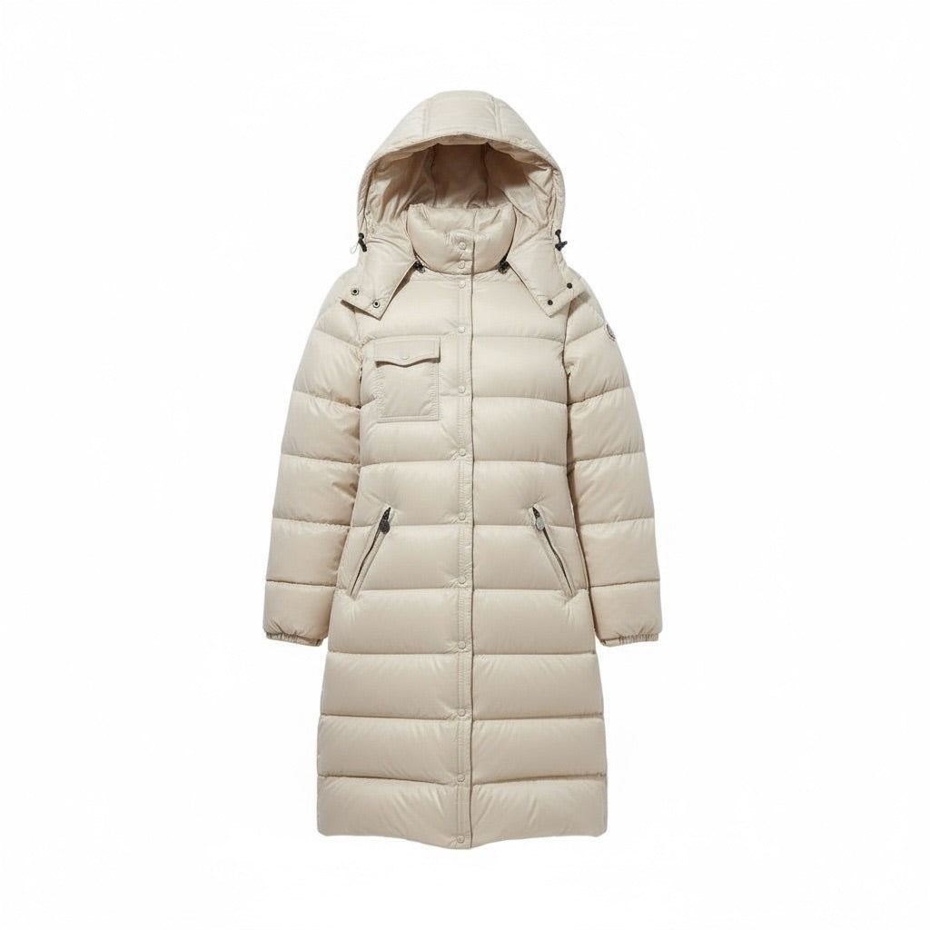 Moncler Hermine Giubbotto Hooded Down Coat
