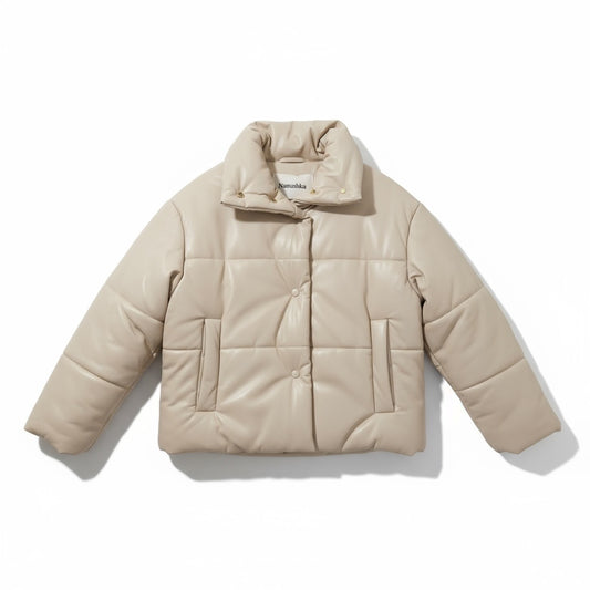 Nanushka Hide Vegan Leather Puffer Jacket
