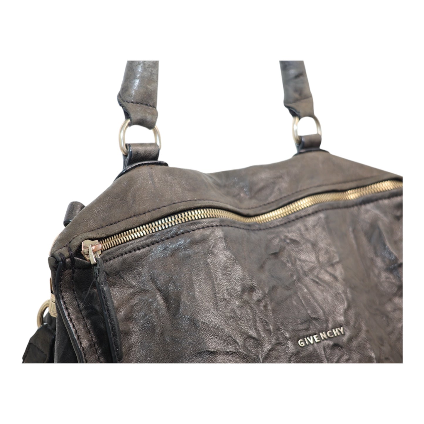 Givenchy Pandora Leather Large Bag with Strap